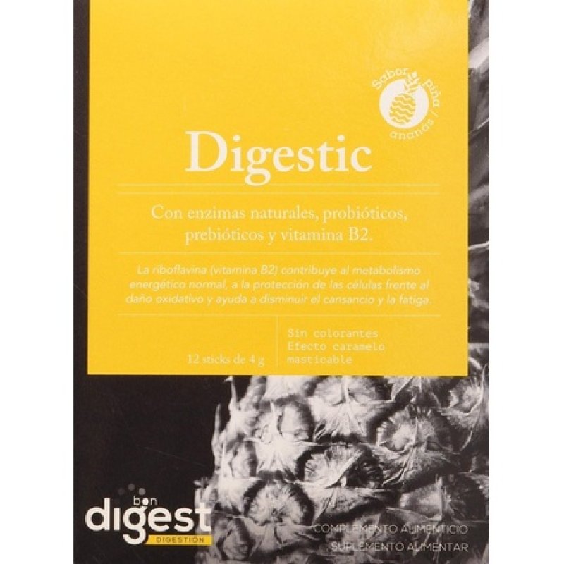 Herbora Digestic Pineapple Flavor Stick Pack of 12 Sticks 4g - 200g