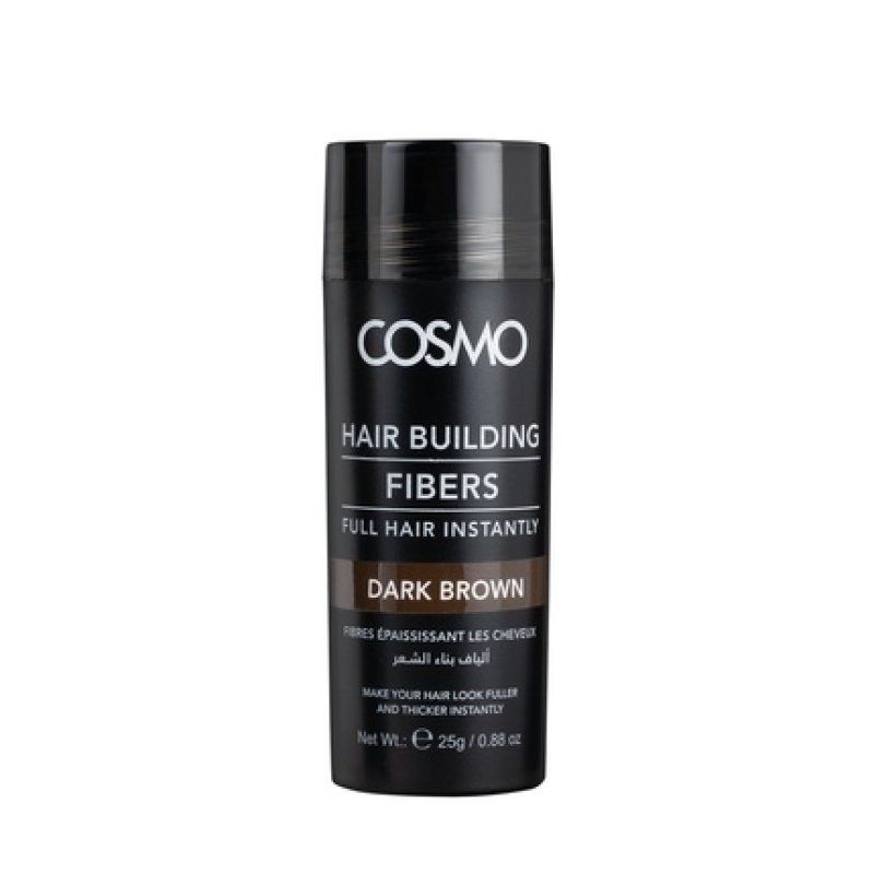 Cosmo Cosmetics Hair Building Fibers Dark Brown 25g
