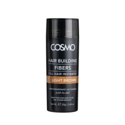 Cosmo Cosmetics Hair Building Fibers Light Brown 25g