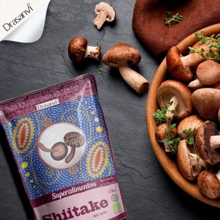 Drasanvi Shiitake Bio 125 Gr Doypack Superfood 125 G