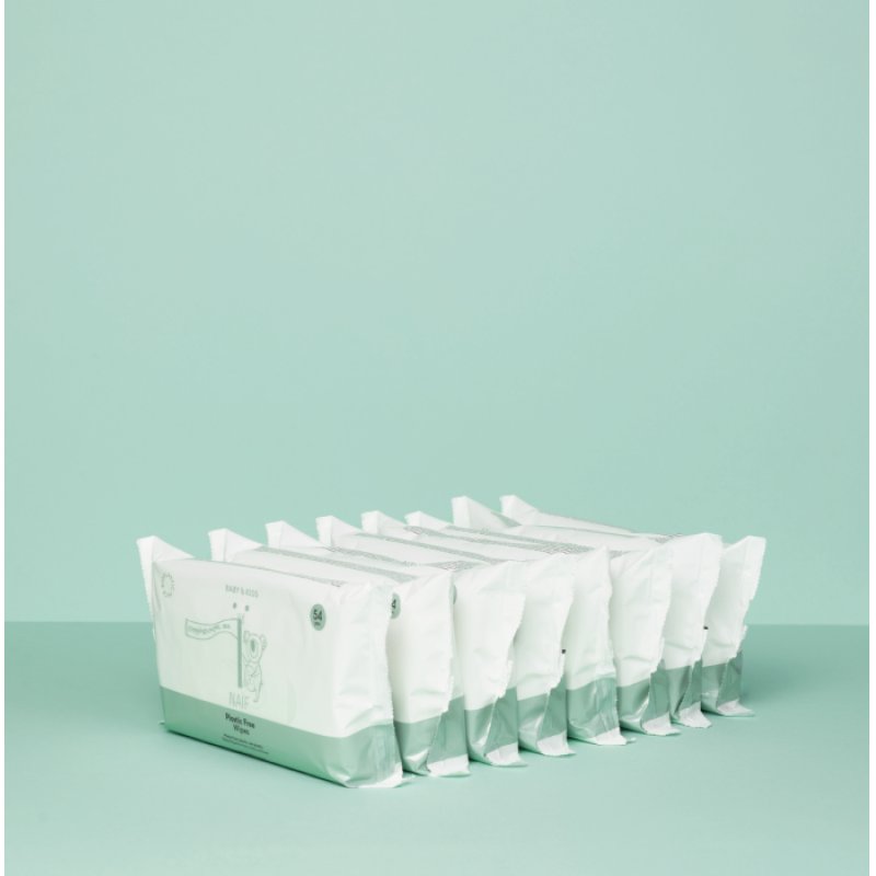 NAÏF Plastic Free Baby Wipes for Baby & Kids Box 1 pack