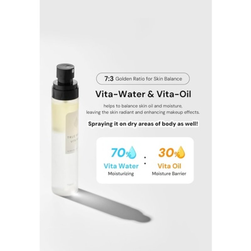 Thankyou Farmer True Water Vita Mist 105ml - Oil & Water Double Layer
