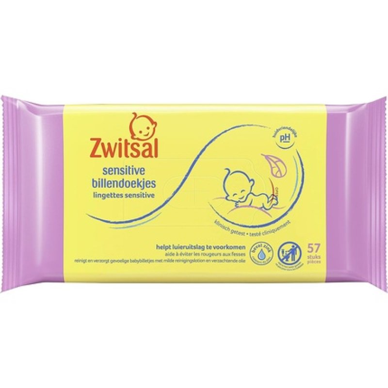 Zwitsal Baby Sensitive Diaper Wipes
