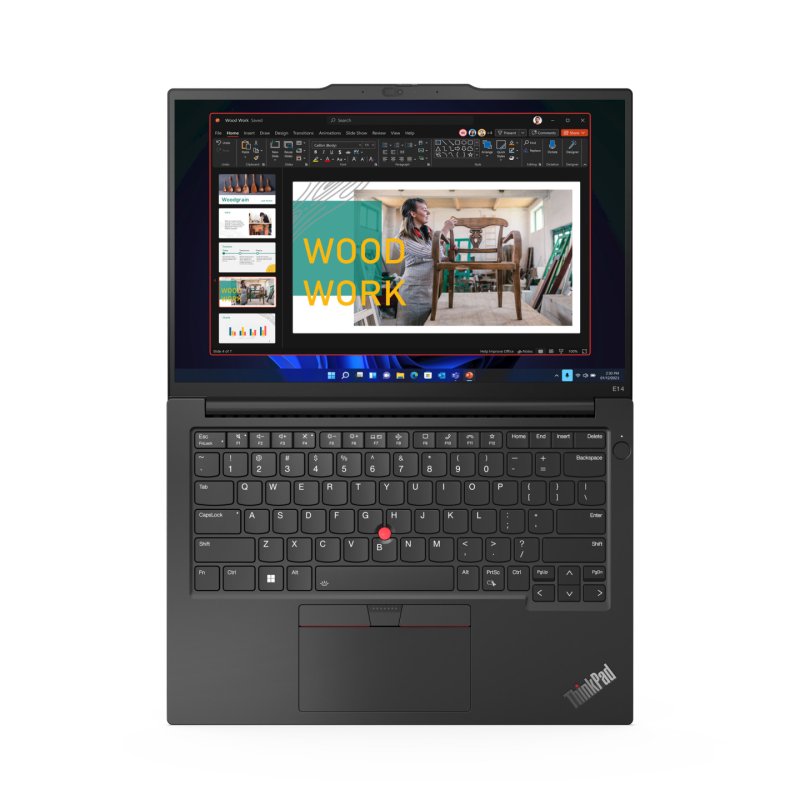 Lenovo ThinkPad E14 G5 Laptop, 14" IPS, Ryzen 3 7330U, 8GB, 256GB SSD, No Optical, USB-C, Backlit KB, Windows 11 Pro
