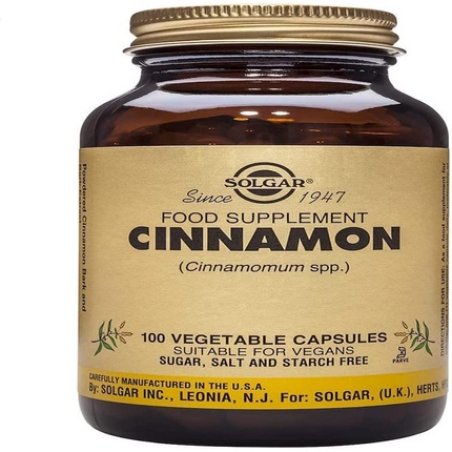 Solgar Cinnamon Vegetable Capsules - Pack Of 100