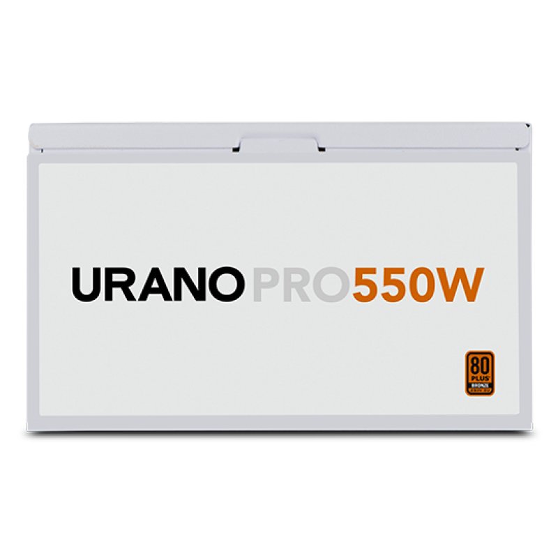 NOX Urano PRO White 550W Bronze power supply unit ATX