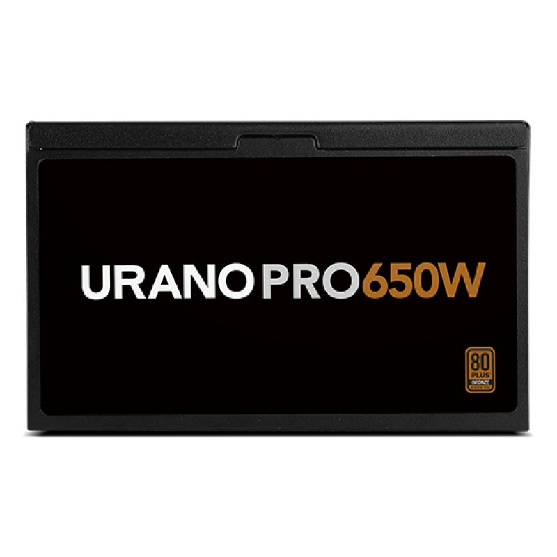 NOX Urano PRO 650W Bronze unité d'alimentation d'énergie ATX Noir