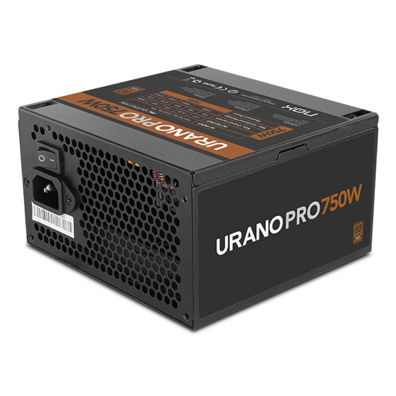 NOX Urano PRO 750W Bronze unité d'alimentation d'énergie ATX Noir