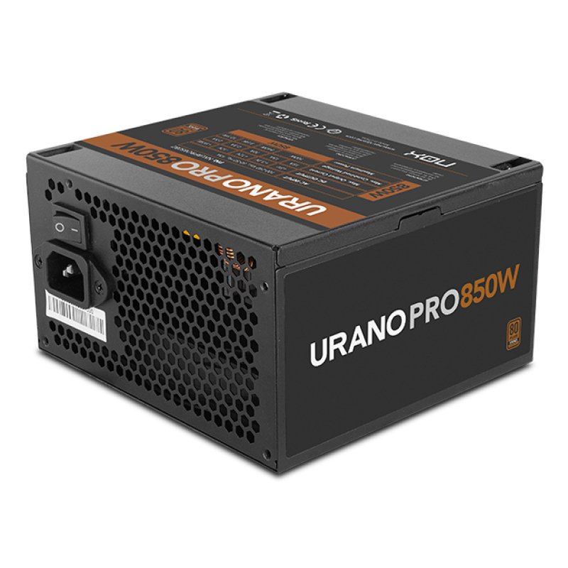 NOX Urano PRO 850W Bronze power supply unit ATX Black
