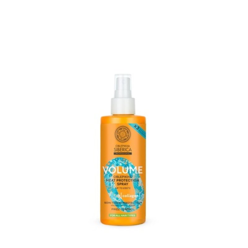 Natura Siberica Oblepikha O Volume Heat Protection Spray 200ml