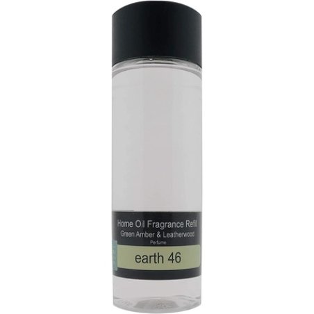 Janzen Earth 46 Home Oil Fragrance Refill Reed Diffuser Green Amber & Leatherwood 200ml