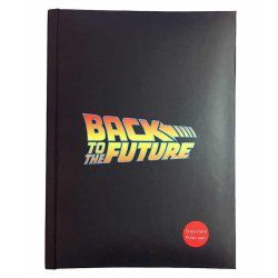 BACK TO THE FUTURE - Note Book with Light - Logo