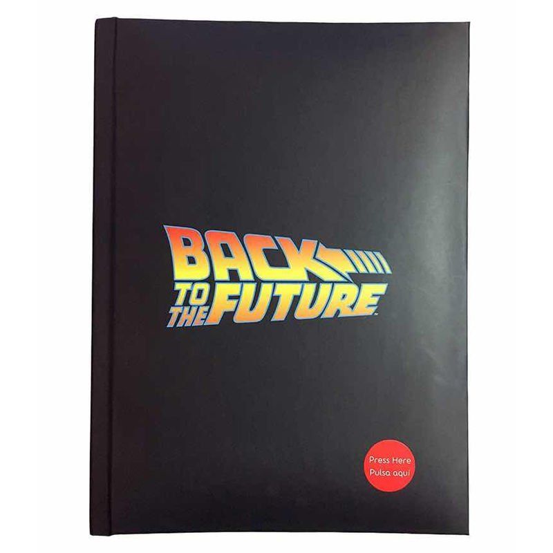 BACK TO THE FUTURE - Note Book with Light - Logo