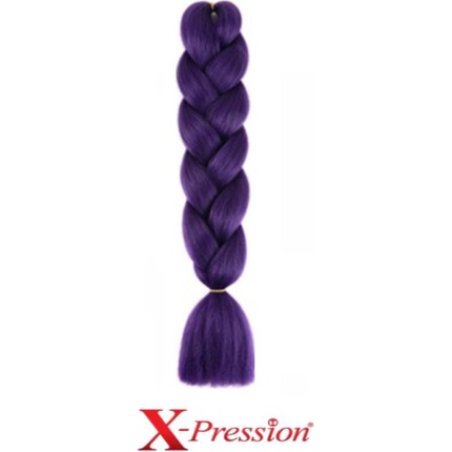 X-Pression Ultra Braid Pu Braiding Hair Purple - Synthetic Hair Fp20