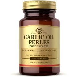 Solgar Garlic Oil Softgels - Pack Of 100 - Antifungal, Antibacterial And