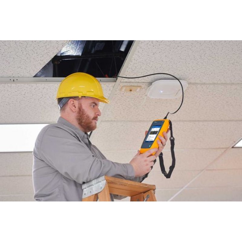 Fluke LIQ-KIT testeur de câble réseau Testeur PoE Gris, Jaune