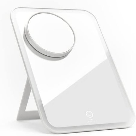 STYLPRO Makeup Vanity Mirror with Magnetic 10x Magnifying Mirror Rechargeable Dimmable LED Lights Touch Screen Button