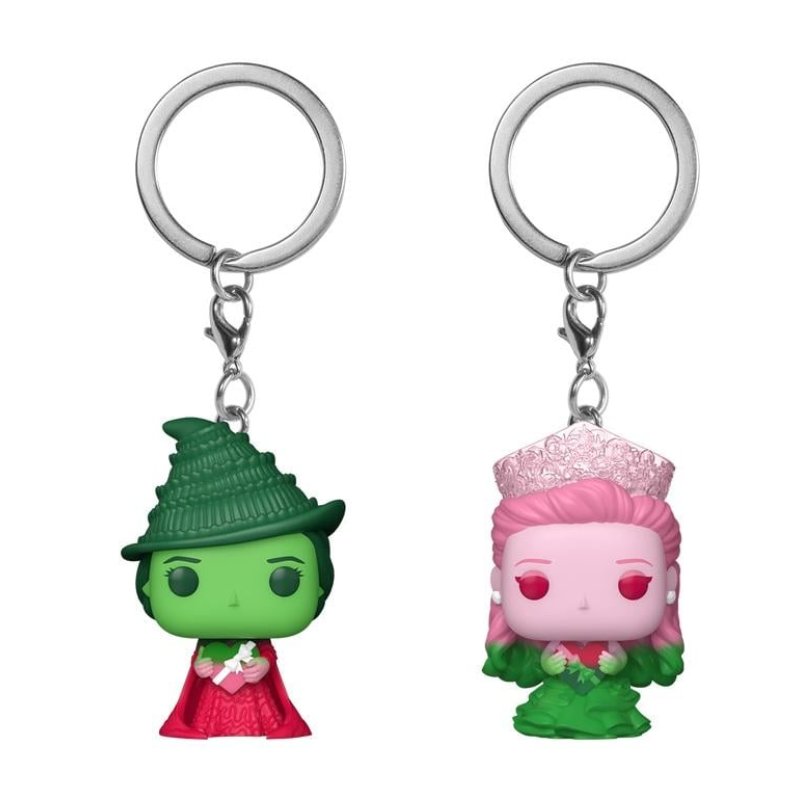 WICKED - Pocket Pop Keychains 2 Pack- Glinda & Elphaba (Ombre)