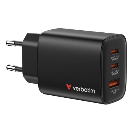 Verbatim 32352 chargeur d'appareils mobiles Universel Noir Secteur Charge rapide Intérieure