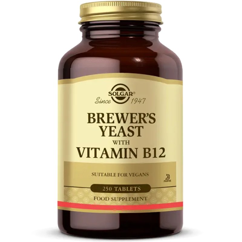 Solgar Brewer’s Yeast with Vitamin B12 Multivitamins