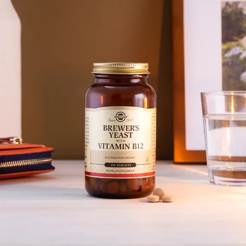 Solgar Brewer’s Yeast with Vitamin B12 Multivitamines
