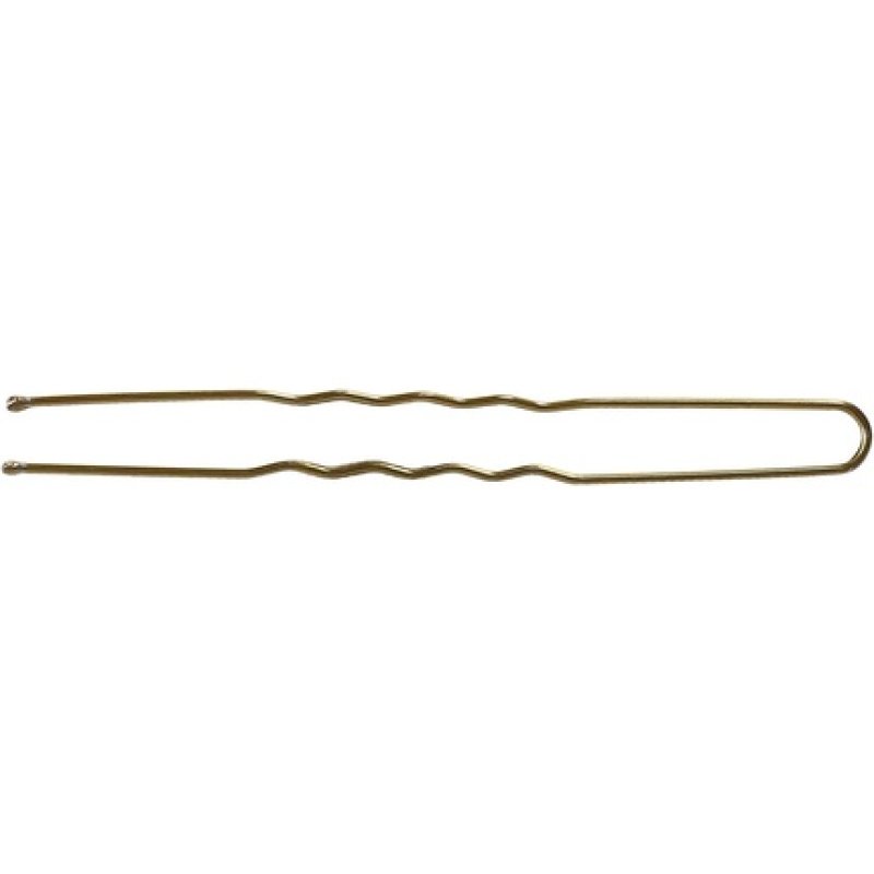 T4B LUSSONI 300 Pieces Wavy Hair Pins Hair Clips U-shaped 7.5cm Gold