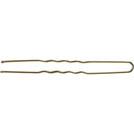 T4B LUSSONI 300 Pieces Wavy Hair Pins Hair Clips U-shaped 7.5cm Gold