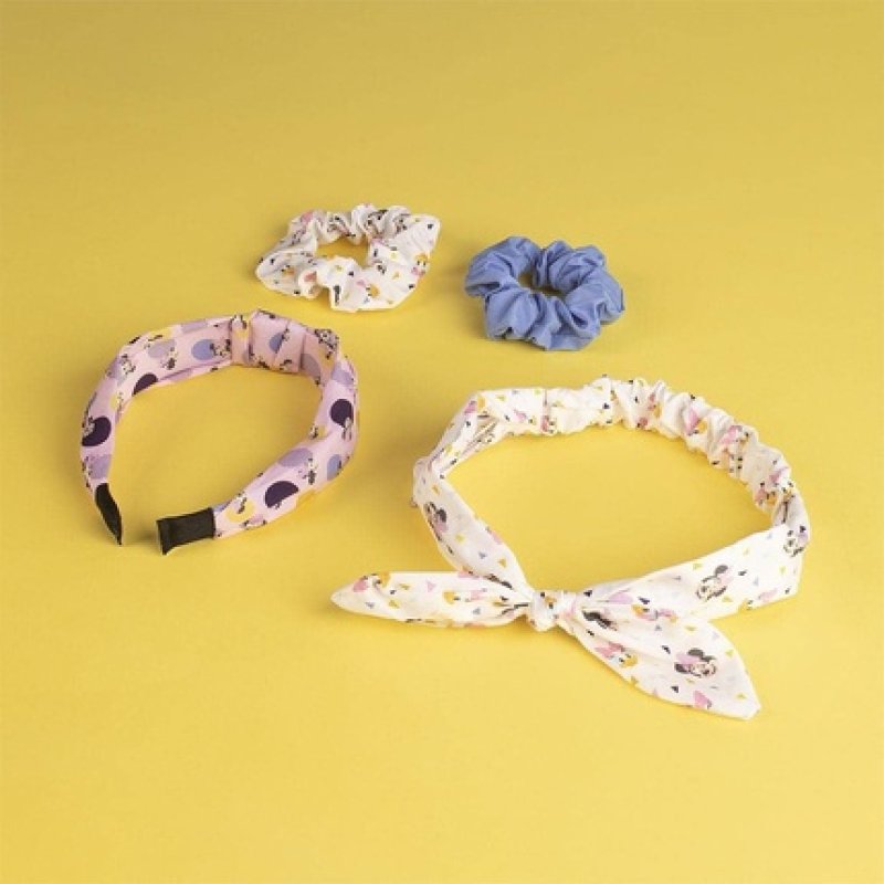 Cerdá Life's Little Moments Minnie Mouse Transparent Toiletry Kit with Hair Accessories - Official Disney License -