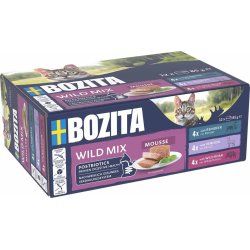 Bozita - Mousse Mixed Wild -12 x 85gr
