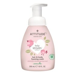 Attitude Baby Shampoo and Gel Eco 2 in 1 Fragrance-Free 295ml