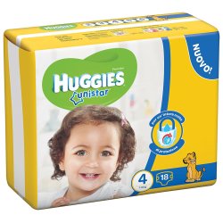 Huggies Unistar Garçon/Fille 4 18 pièce(s)