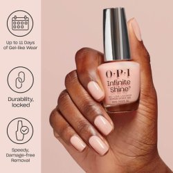 Opi Infinite Shine Nail Polish - Semisheer Sheer Bright Opaque