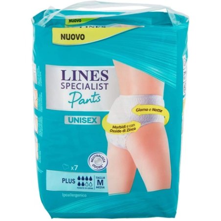 Lines Specialist Diapers Plus Unisex Size M