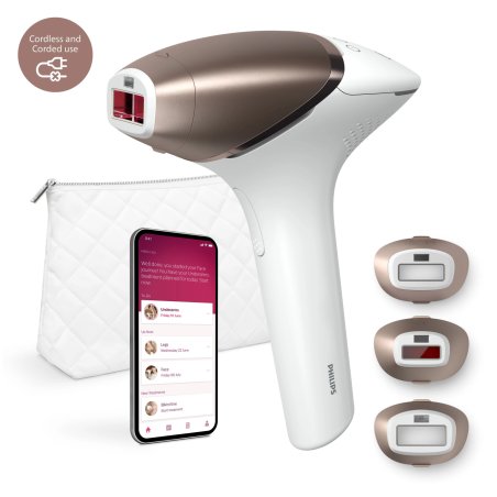 Philips Lumea IPL 9000 Series BRI955/00 Épilateur à lumière pulsée avec SenseIQ