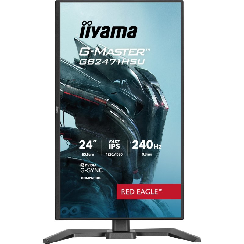 iiyama Join the pro squad with the 24" G-Master Red Eagle, built for pure speed with a 240Hz refresh rate