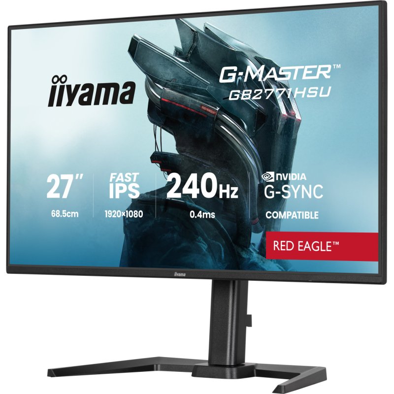 iiyama GB2771HSU-B1 écran plat de PC 68,6 cm (27") 1920 x 1080 pixels Noir