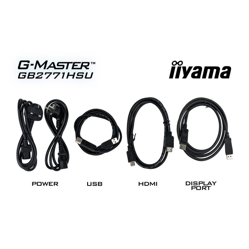 iiyama GB2771HSU-B1 écran plat de PC 68,6 cm (27") 1920 x 1080 pixels Noir