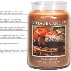 Village Candle Rain Scented Candle In Jar, 454 G, Blue, 10.3 X 10.1 Cm 10.3 X 10.1