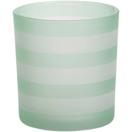 Yankee Candle Yank6 Coastal Living Tealight Holder, Glass, Green, 7 X 7 X 7.5 Cm 7