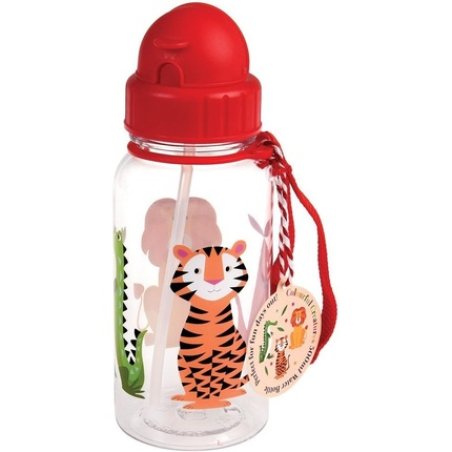 Rex London BPA Free Plastic Kids Water Bottle 500ml