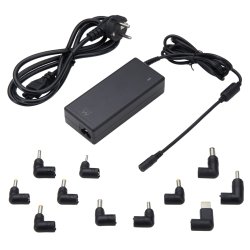 EWENT CARGADOR AUTOMÁTICO UNIVERSAL NOTEBOOK 90W CON 11 PUNTAS