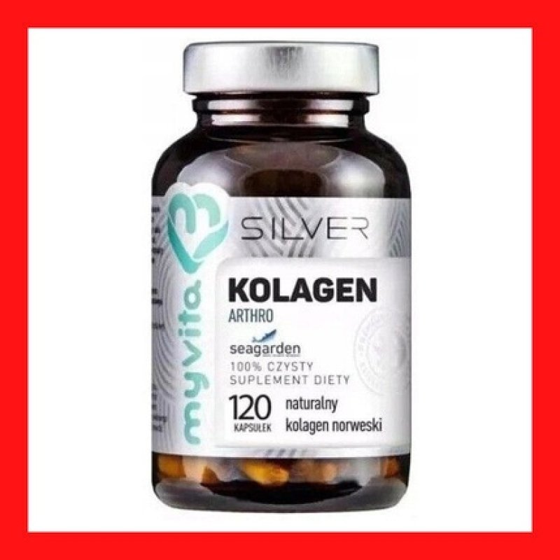 Myvita Marine Collagen Collagen 60/120/180 Capsules Joints Nail Bones Dhl