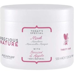 Alfaparf Milano Precious Nature Thirsty Hair Mask 500ml Berries and Apple