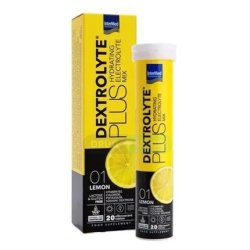 Intermed Dextrolyte Plus Electrolytes With Lemon Flavor - 20 Effervescent Tablets