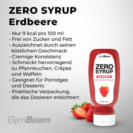 Gymbeam Zero Sugar-Free Topping Syrup - Ideal