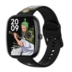 Abyx Fit - Ozone 4 - Montre connectée One Piece - Roronoa Zoro - Noire