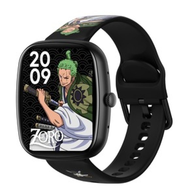 Abyx Fit - Ozone 4 - Montre connectée One Piece - Roronoa Zoro - Noire