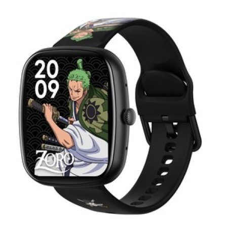 Abyx Fit - Ozone 4 - Montre connectée One Piece - Roronoa Zoro - Noire