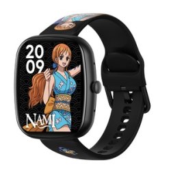 Abyx Fit - Ozone 4 - Montre connectée One Piece - Nami - Noire