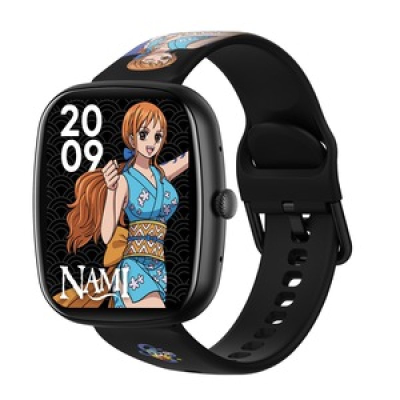 Abyx Fit - Ozone 4 - Montre connectée One Piece - Nami - Noire
